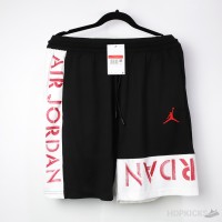 Air Jordan Red Logo Black Shorts